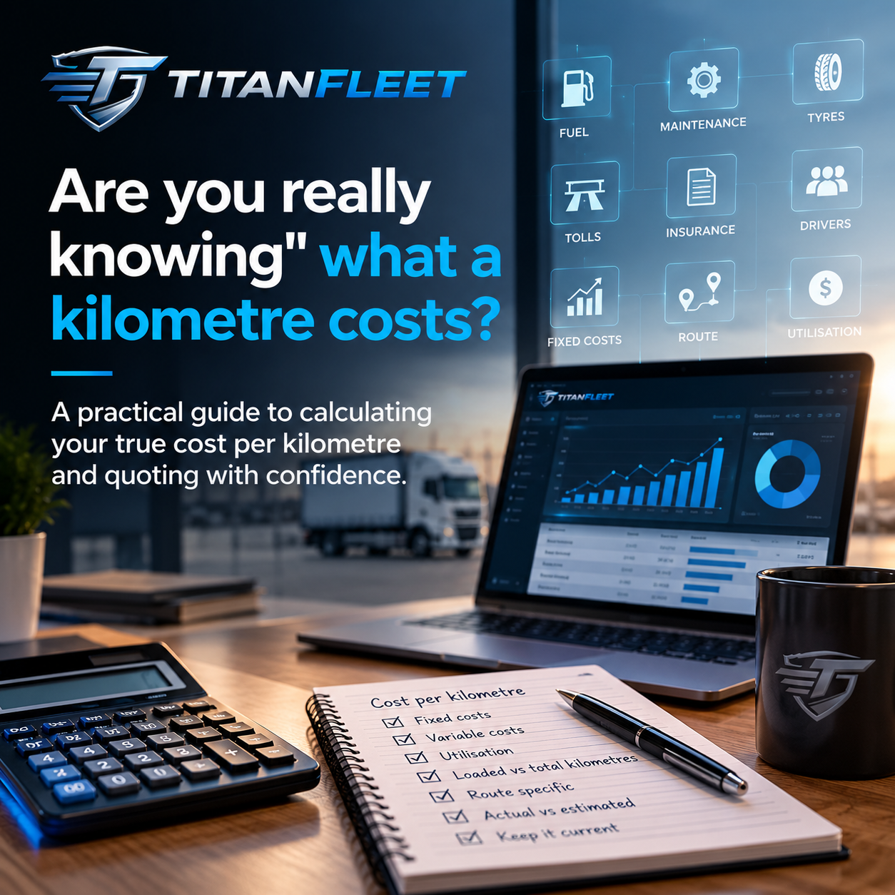 Do You Know Your Real Cost Per Kilometre Before You Quote the Next Load?